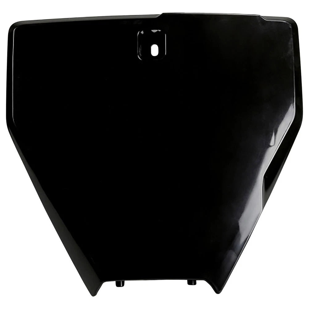 UFO Front Number Plate Black For Husqvarna FX 450 2017-2022