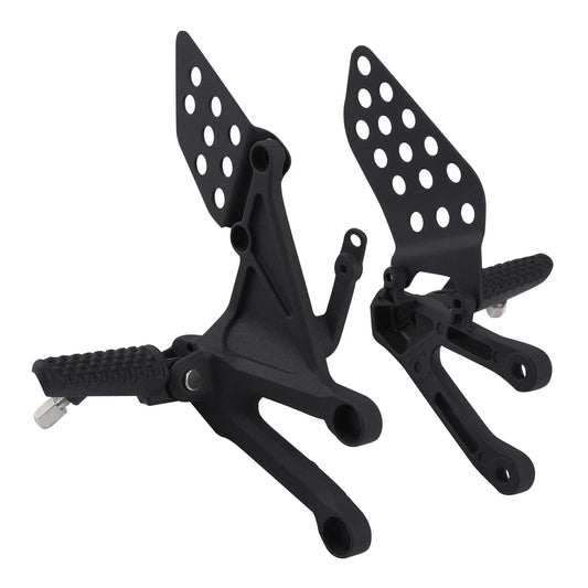 Driver Footpegs Footrest Bracket Set Fit For Honda CBR1000RR 2004-2007 2005 2006
