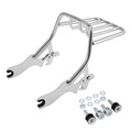 Chrome Luggage Rack Docking Hardware Fit For Harley Heritage Classic Flhc 18-25