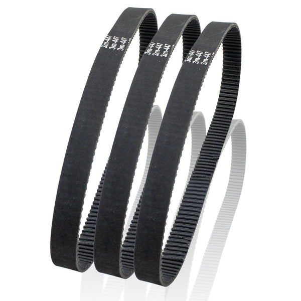 3 Pack 3M-447-12 Electric Scooter Drive Belt For Razor E100 E125 E150 A158 Htd