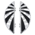 Chrome Driver Floorboards Fit For Harley Touring Road King 86-24 Softail 1986-17