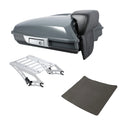 Razor Trunk Pad Mounting Rack Fit For Harley Cvo Road Glide 2014-26 Gunship Gray