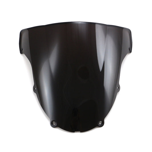 Motorcycle Windshield Windscreen For Kawasaki Ninja ZX-6R 2003-2004 Black