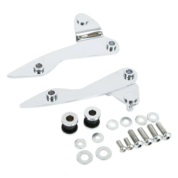 2-Point Docking Hardware Kit Fit For Harley Touring Street Electra Glide 14-25