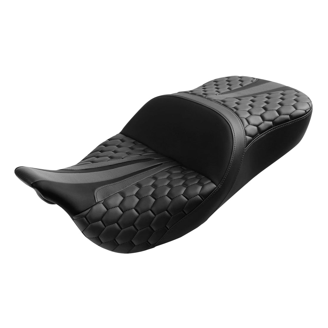 Black Rider Driver & Passenger Seat Fit For Harley Electra Road Glide 2009-2023