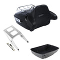 King Trunk Backrest Luggage Rack Mount Fit For Harley Sport Glide 18-21