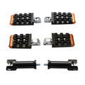 Rider Passenger Foot Pegs Bracket Fit For Harley Softail Fat Bob Low Rider 18-25