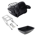 King Trunk Pad Rack Mount Fit For Harley Heritage Classic Deluxe Flde 2018-2026