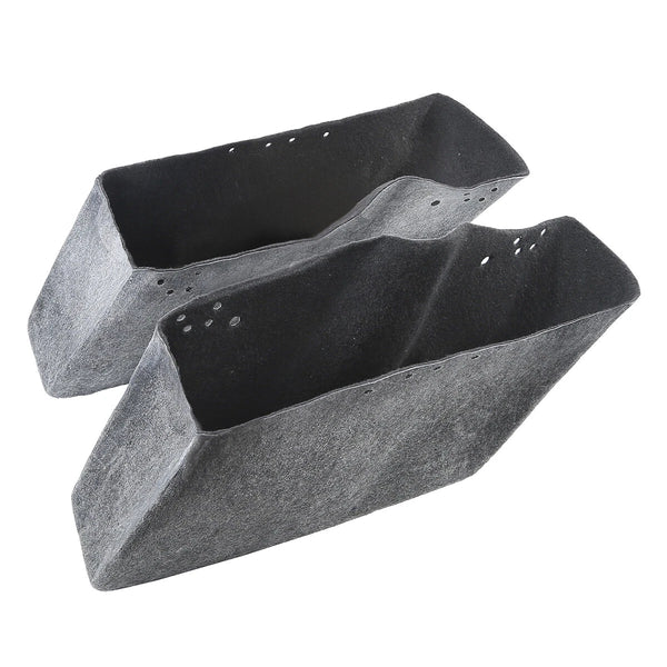 Drop-in Saddlebag Carpet Liners For Harley Touring Models Flht Fltr Flhr 94-13