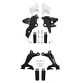 Driver & Passenger Footrest Foot Pegs Bracket Fit For Kawasaki Ninja 650 17-25