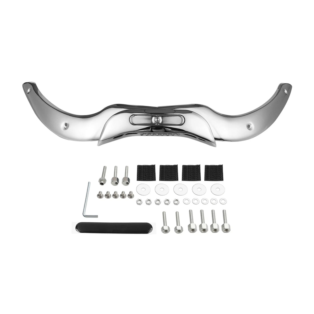 Windshield Windscreen Trim Chrome Fit For 04-13 Harley Cvo Road Glide Ultra Fltr
