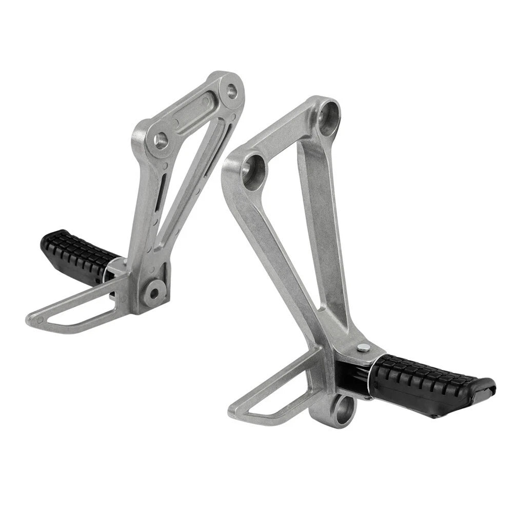 New Silver Passenger Rear Foot Peg Bracket Fit for Honda CB500X CB400X 2019-2024
