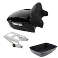 King Trunk Luggage Backrest Mount Rack Fit For Harley Electra Street Glide 14-26