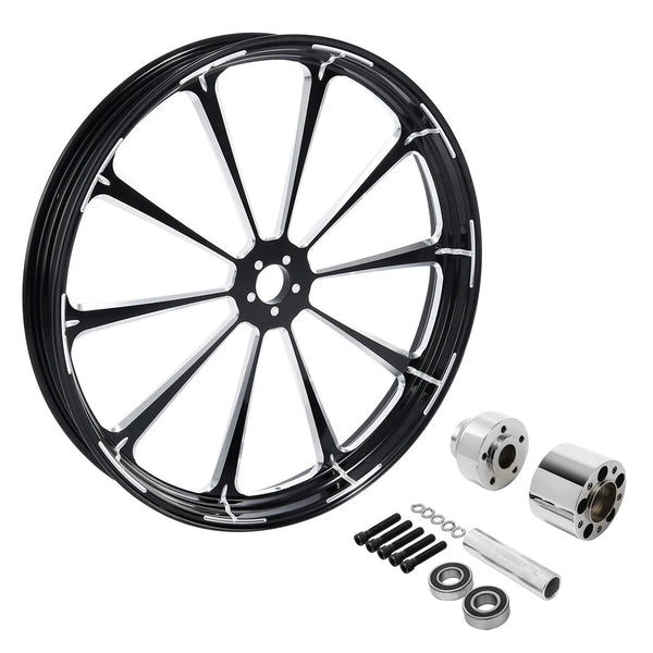 32" Front Wheel Rim & Hub Single Disc Fit For Harley Touring Road Glide 2008-23
