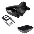 King Trunk Mount Rack Backrest Fit For Harley Sport Glide 2018-21