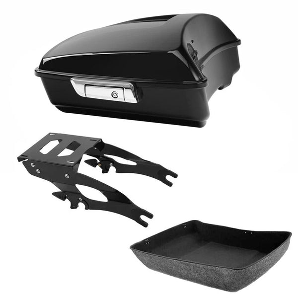 Chopped Trunk Mount Rack Fit For Indian Chieftain 2014-26 Roadmaster Springfield