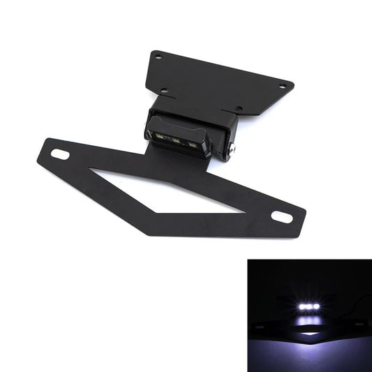 LED Tail Light Mount License Plate Light Bracket Holder For Benelli Leoncino 250