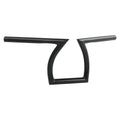 Matte Black 1" Handlebars Z Bar Fit For Harley Dyna Sportster XL883 1200 Custom