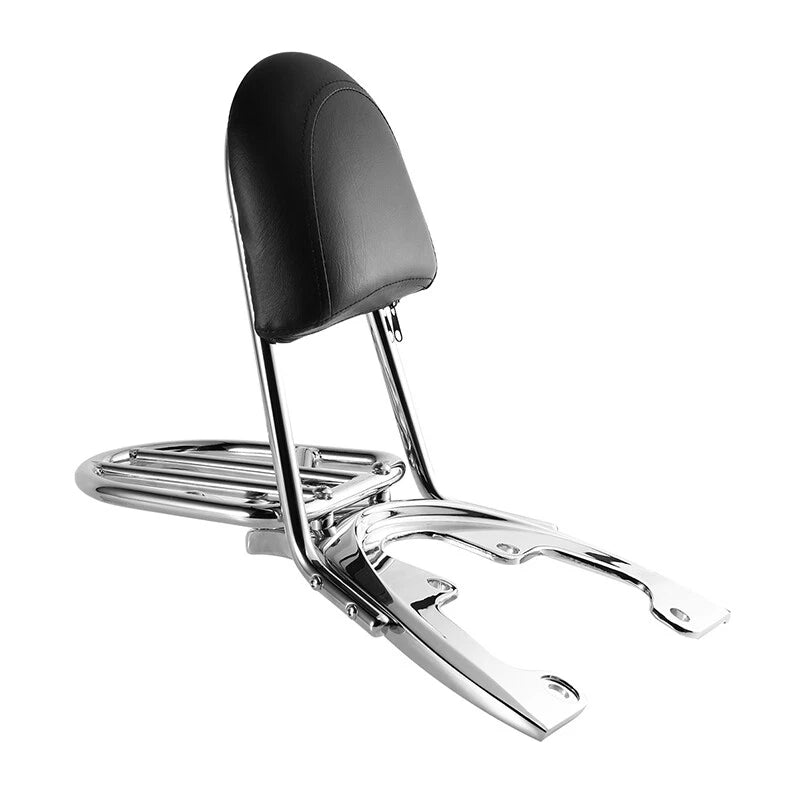 Sissy Bar Backrest Luggage Rack Baseplate Fit For Harley V Rod Vrscaw 2007-2011