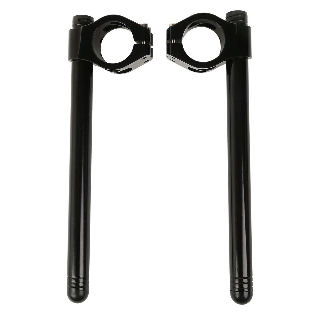 Black 41mm Clip On Handlebar Fit For Honda CBR600 NTV650 BROS650 BROS400