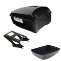 King Trunk Mount Rack Fit For Harley Touring Electra Street Road Glide 2014-2026
