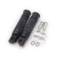 Black CNC Foot Pegs Rest with Mount Kit Pins For Harley Sportster Male Peg Mount