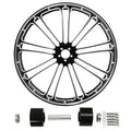 23" Front Wheel Rim & Dual Disc Hub Fit For Harley Street Glide ABS 1997-2021