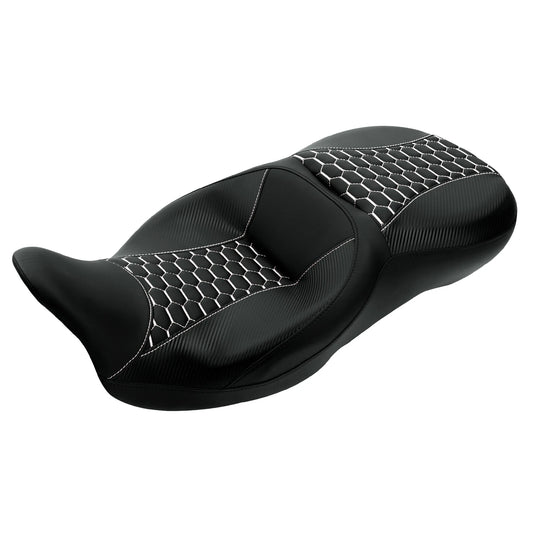 Driver Passenger Seat Fits For Harley Touring Road King Street Glide 2009-2023