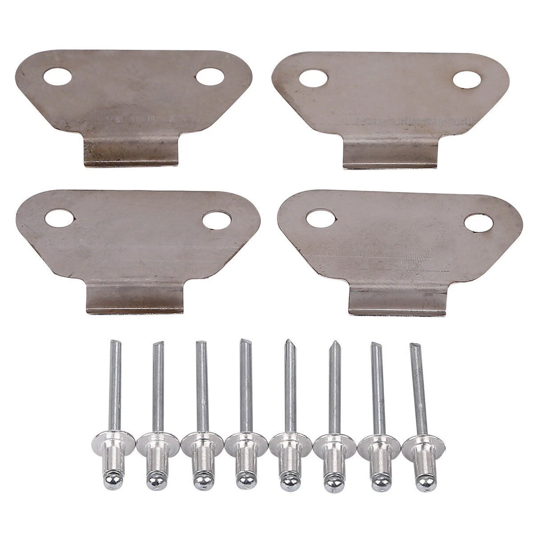 4PCS Saddlebags Lids Wear Strike Plate For Harley Touring Road Glide King 93-13