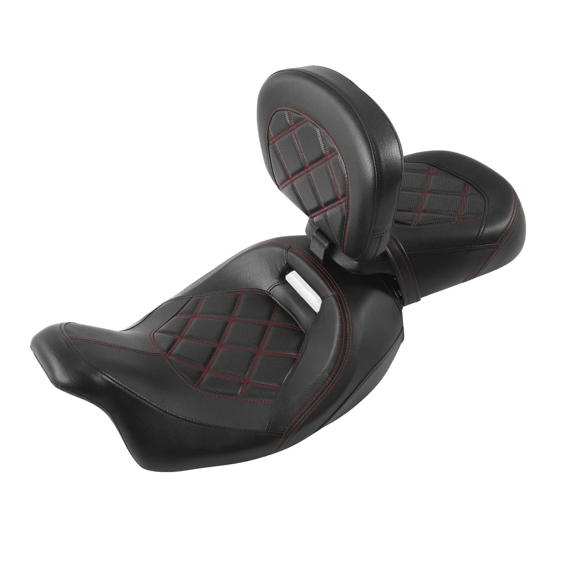 Driver & Passenger Seat W/ Rider Backrest Fit For Harley Cvo Road Glide 09-23 22