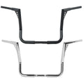 Chrome/Black 14" Ape Hanger 1 1/4" Handlebar Fit For Harley Street Glide 82-2024