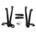 Suzuki GSXR1000 K5 Black Rear Passenger Foot Pegs Bracket Fit For 2005-2006