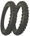 2 Count Rear 70/100-19 Tires For Honda Yamaha Kawasaki Suzuki Dirt Bike Offroad