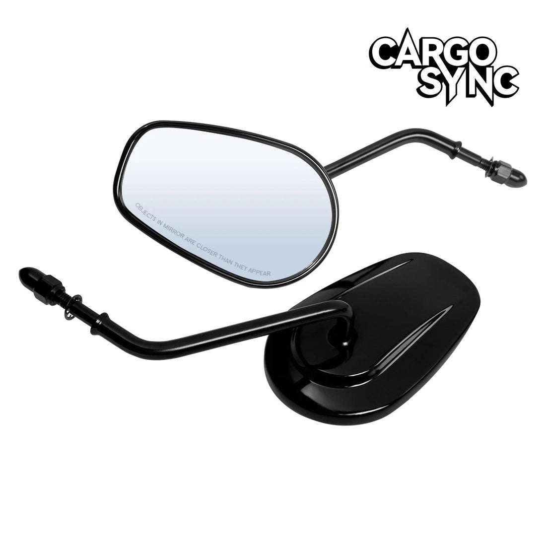 Cargosync Rearview Mirrors Fit For Harley Softail Springer Heritage Classic Dyna
