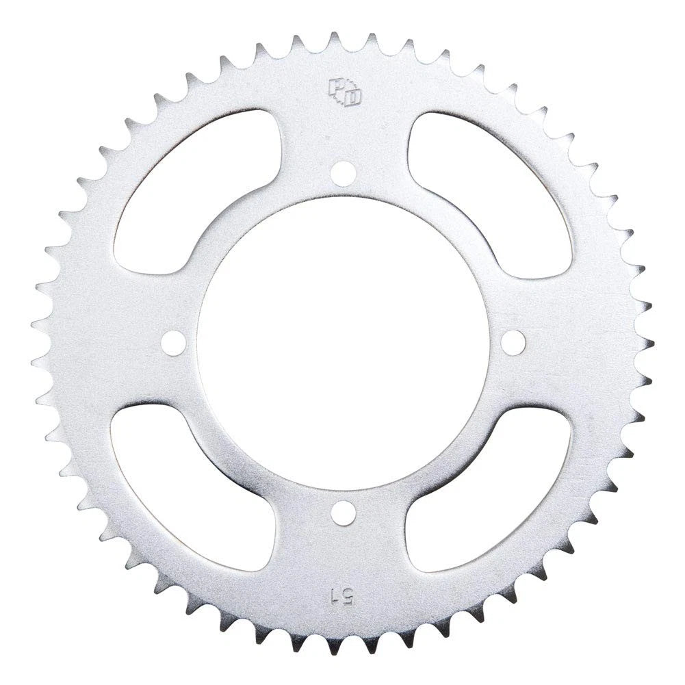 Primary Drive JTR461-51 Rear Steel Sprocket 51 Tooth Silver