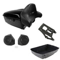 King Trunk Mount Speakers Pad Fit For Harley Touring Road Street Glide 2014-2026