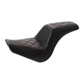 Step-Up Driver Passenger Seat Pillion Fit For Harley Softail Standard 2018-up