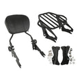 Backrest Sissy Bar Luggage Rack Docking Fit For Harley Road Electra Glide 14-25