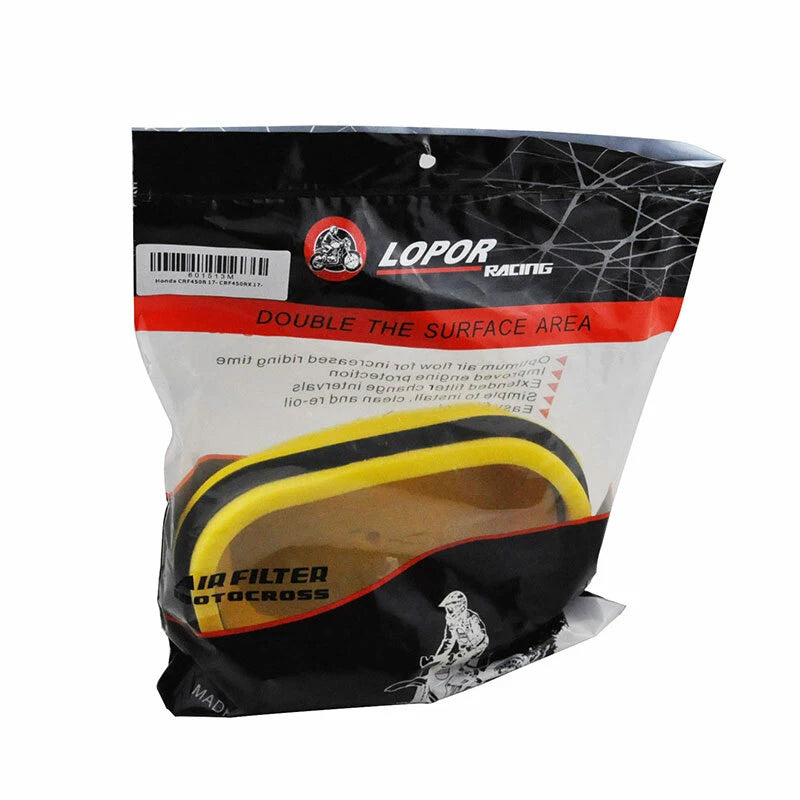 Air Filter Intake Cleaner For Honda CRF250 R 2018-20 CRF250 RX CRF450R RX 17-19