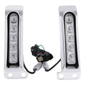 Saddlebag LED Inserts Support Light Fit For Harley Road King Electra Glide 14-24