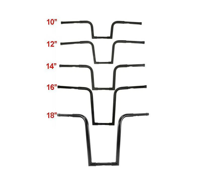 10"/12"/14"/16"/18'' 1-1/4" Ape Hanger Handlebar For Harley Sportster XL883 1200