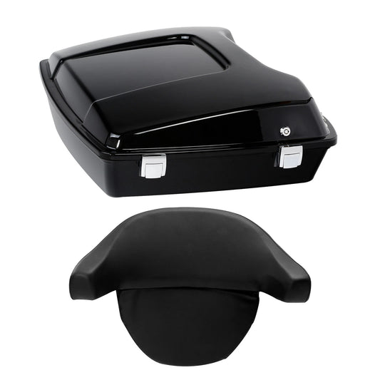 5.5" Razor Trunk with Backrest Fit For Harley Road King Electra Glide 1997-2013