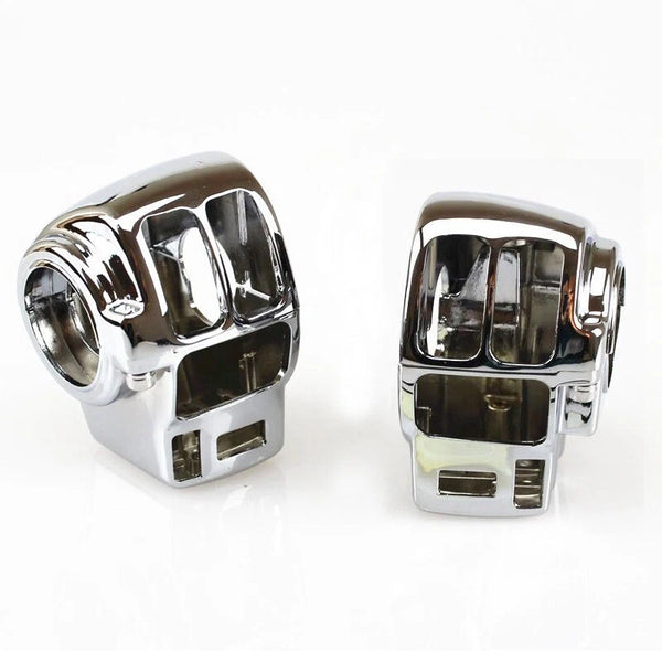Chrome Switch Housing Cover Fit For Harley Electra Glide Road Glide Road King