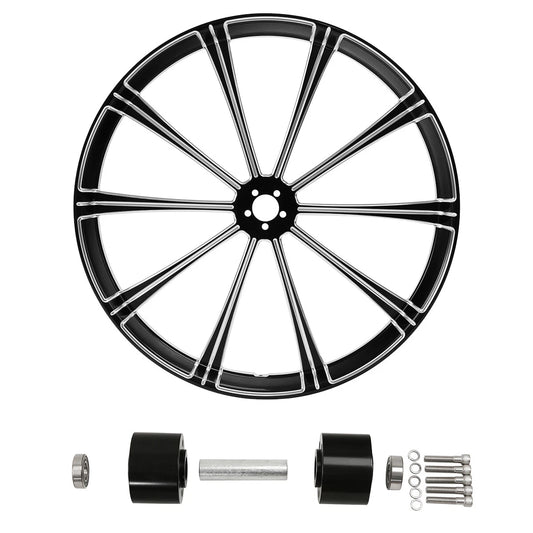 32'' x 3.5'' Front Wheel Rim Dual Disc Hub Fit For Harley Road Glide 1997-2021