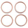 LOPOR Exhaust Pipe Gasket For Suzuki LTF500 DR-Z125L Katana GSX600F GSX750F JR80