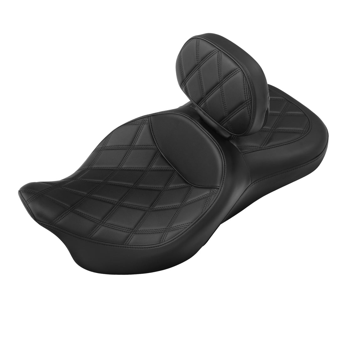 Driver Passenger Seat & Rider Backrest Fit For Harley Touring Road Glide 09-23