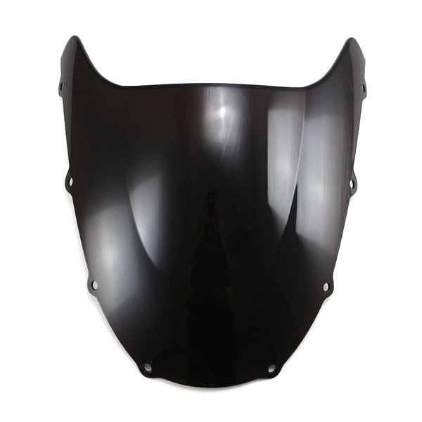 Black Motorcycle Windshield Windscreen For Kawasaki Ninja ZX-9R 1998-1999
