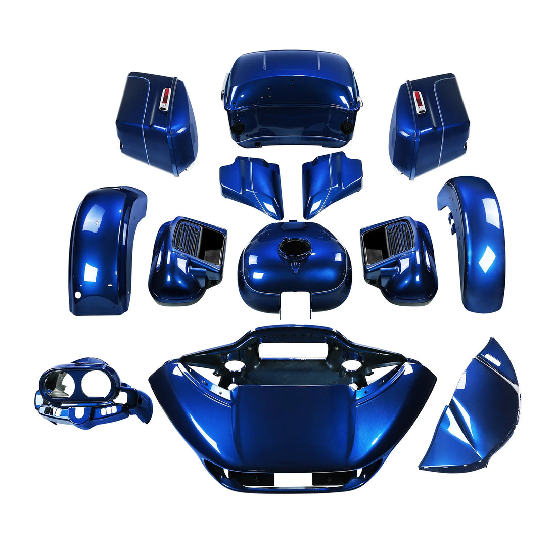 Fairing Bodywork Kit Fit For Harley Road Glide Limited 2015-2024 Superior Blue