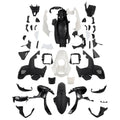 Whole Set Injection Fairing Bodywork Kit Fit For BMW K51 R1200GS ADV 2014-2019