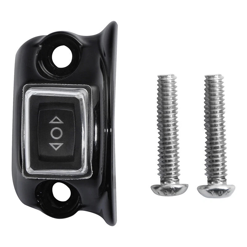 Black Clutch Bracket Control Switch Button Fit For Harley Touring Sportster Dyna